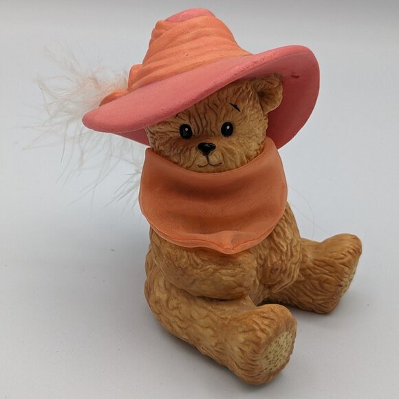 Vintage Chapeau Noelle by Lucy Rigg Muriel Bear with Hollywood Hat 137759 - Picture 1 of 10